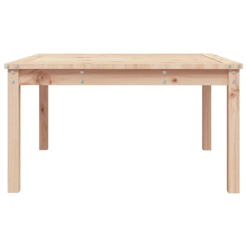 Tavolo da Giardino 82,5x82,5x45 cm in Legno Massello di Pino 824120