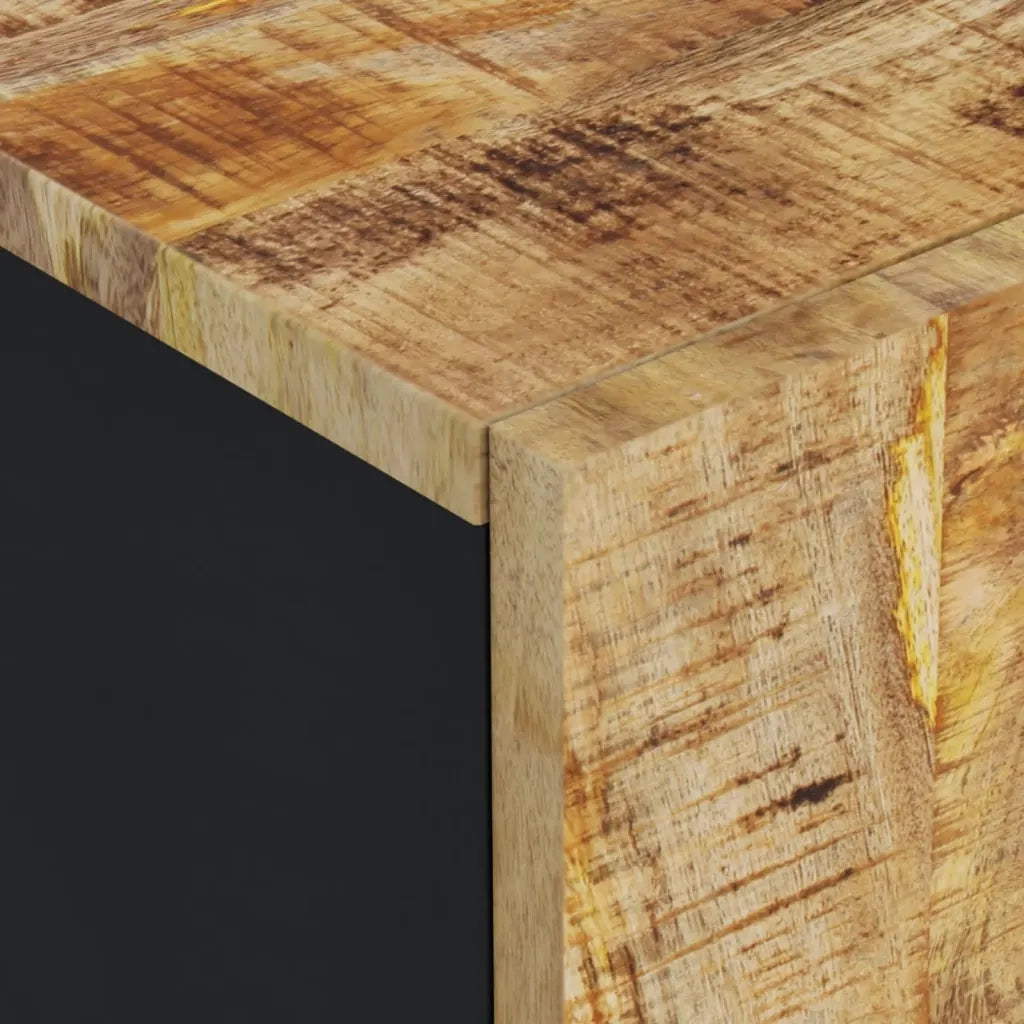 Mobile Lavabo-Armadietto da bagno 62x33x58cm Legno Massello Mango Legno Multistrato 199671