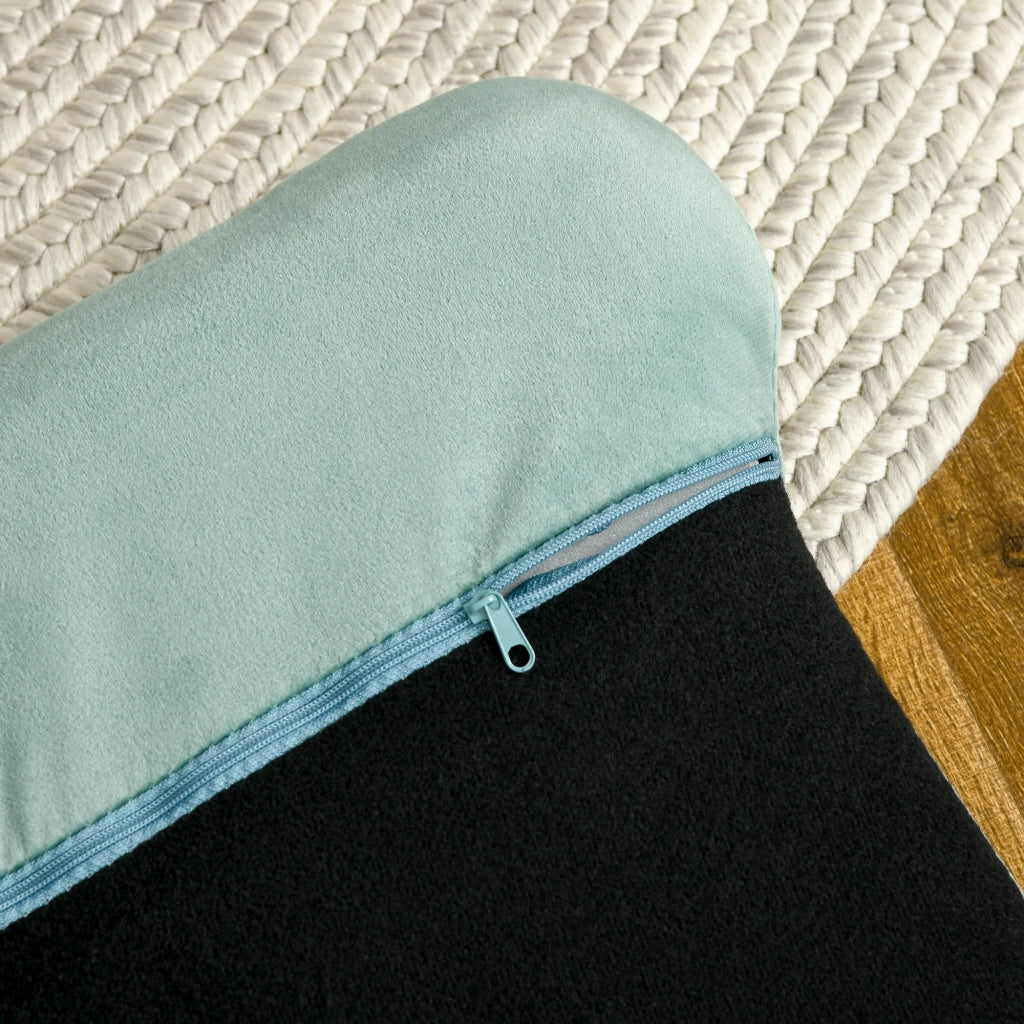DIVANO per cani 98,5x60,5x35,5 cm verde in poliestere