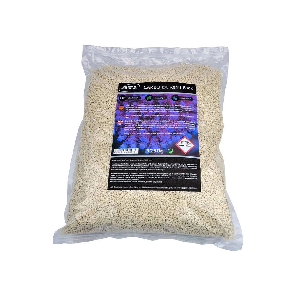 ATI Carbo EX - Per la purificazione dell' aria negli Schiumatoi Formato: 3.25 Kg (ricarica)