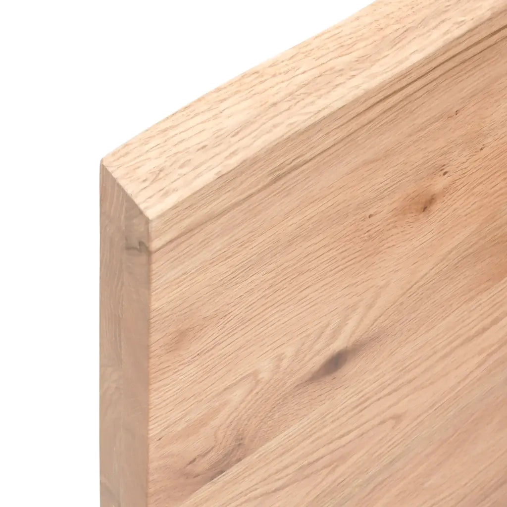 Piano Bagno Marrone 40x40x(2-4) cm Legno Massello Trattato CFW4689307