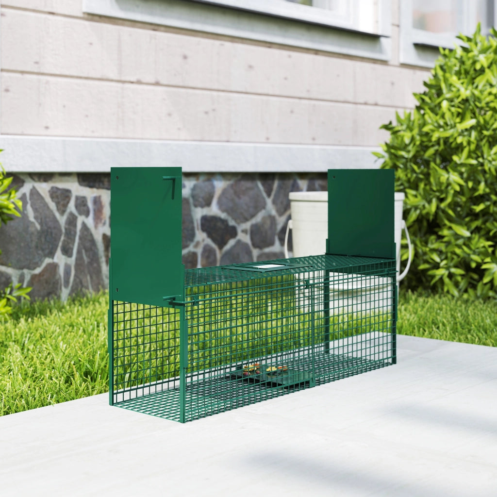 Trappola per Animali Vivi ¨C Minimal ¨C Verde Scuro 60x18x20cm
