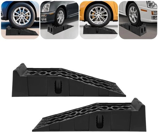 Piastra di sollevamento per auto 5T, altezza di sollevamento 17,5 cm, piastra antiscivolo per oli e grassi