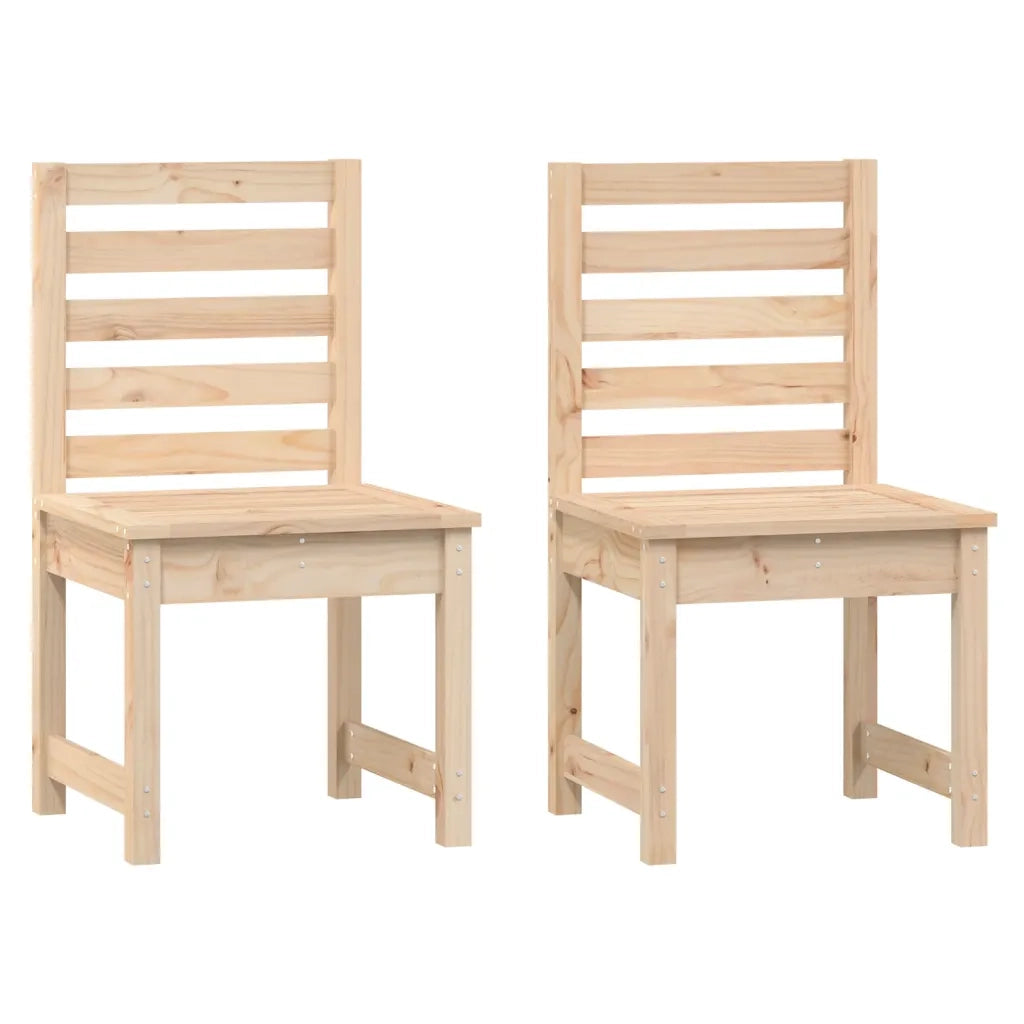 Set Bistrot da Giardino 3 pz | Set Salotto da Giardino in Legno Massello di Pino
