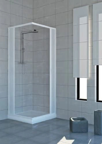 Liberté shower enclosure 2 doors 70x70 cm with central opening