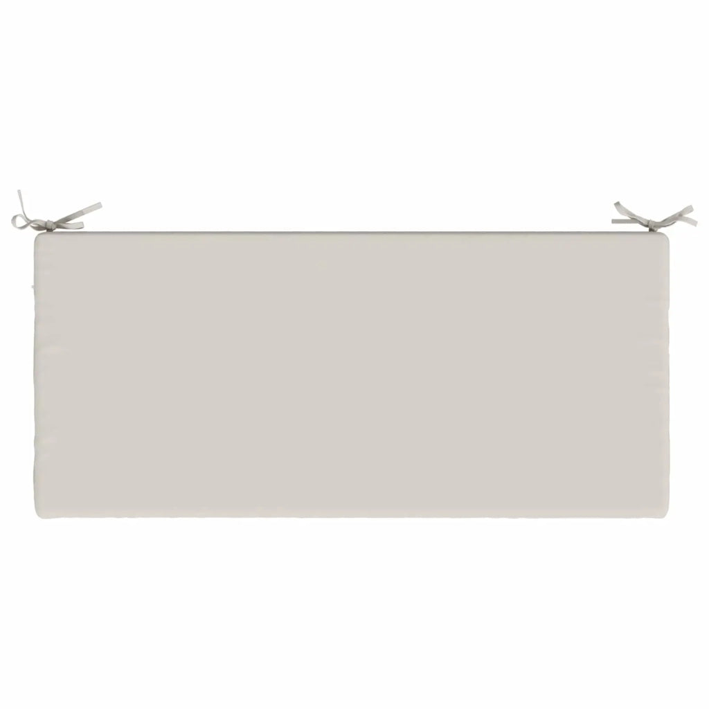 Cuscino per panchina SOEST 100% Poliestere Bianco 949318