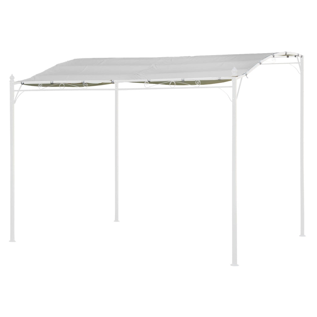 Copertura pergola a muro 3 × 2,5 m NICE beige