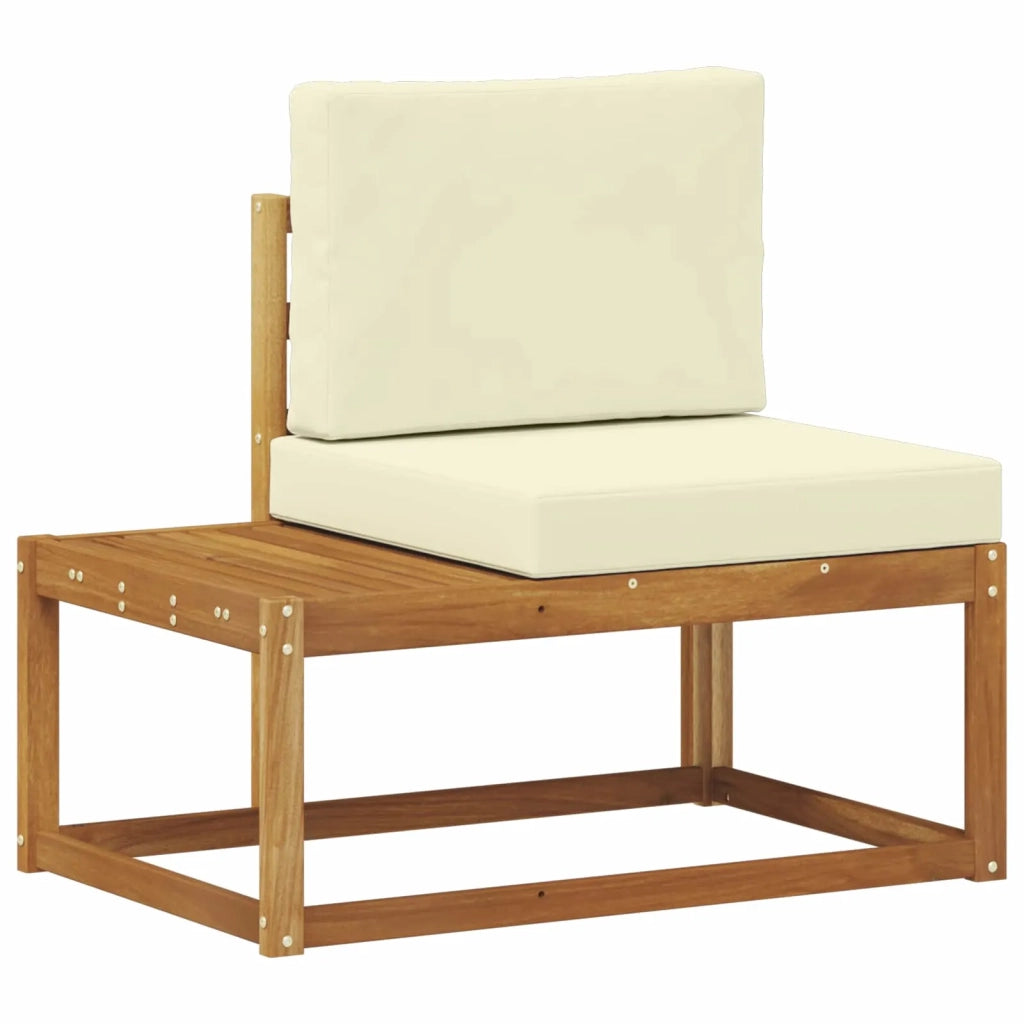 Set di divani da esterno con cuscino 2 pcs Naturale 3366938