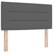 Testiera | Testata Grigio scuro 80 cm Tessuto