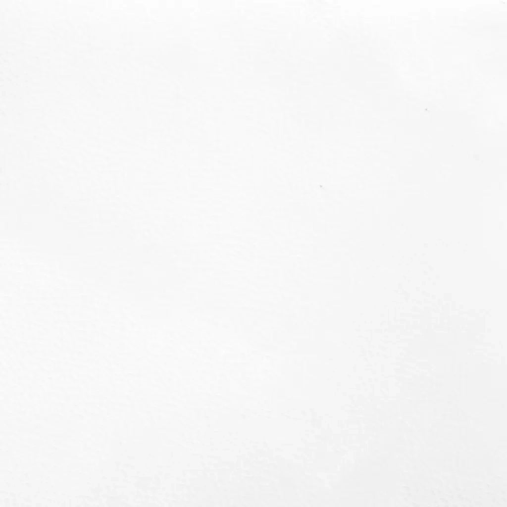 Testiera Bianca 200x5x78/88 cm in Similpelle 345993