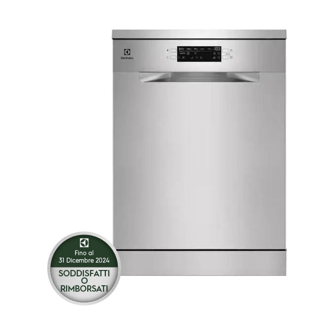 Electrolux LAVASTOVIGLIE LIBERA INSTALLAZIONE 60 CM - INOX 13 COPERTI CLASSE E 46 dBA ESA47200SX MADE IN EUROPE