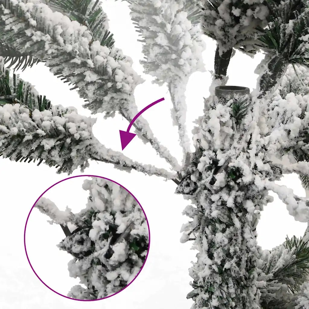 Albero Natale | Decorazioni natalizie Incernierato con 150 LED e Palline 150 cm