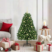 Albero di Natale artificiale Verde 120 cm PVC e Metallo 3395671