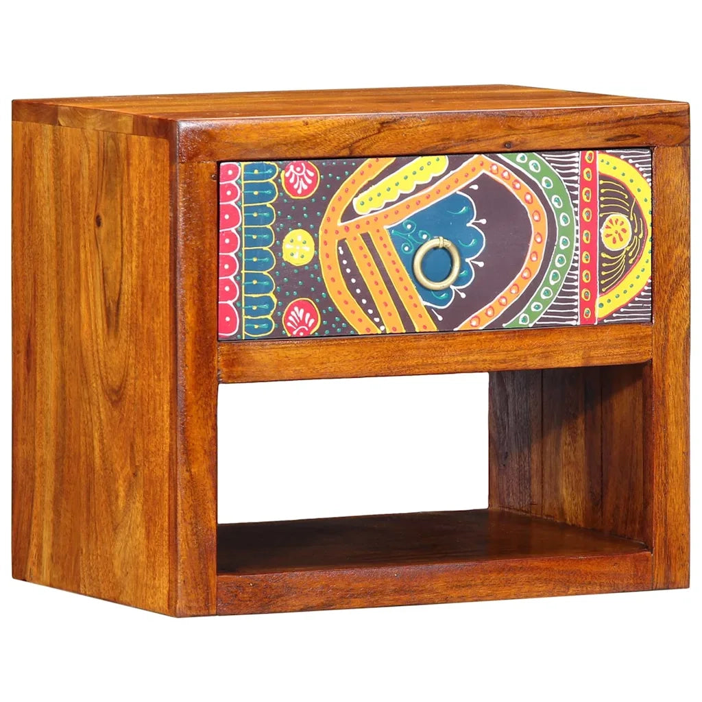 Set di 2 Comodini | Armadio da Notte | Mobiletto da notte con cassetto Marrone 40 x 35 x 35 cm
