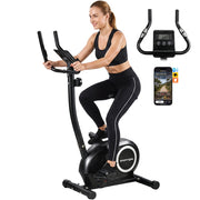 Ciclismo Indoor Bicicletta da Allenamento ¨C Zephmum ¨C Regolabile in Altezza con App e Monitor LCD