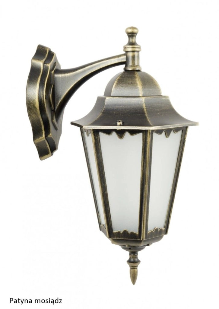 Applique esterno basso Retro nero E27 IP43 SU-MA 3012