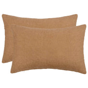 Federa 2 pcs HEERLEN Beige 50 x 75 cm Bouclé 911671