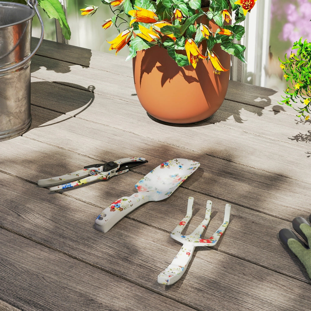 Set Giardino 3 Pezzi ¨C Minimal ¨C Metallico