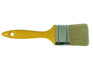 PENNELLESSE SETOLA BIONDA MANICO PLASTICA- - mm.40x13x41 - 12 pezzi FEUDO