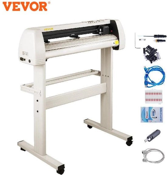 Viniletti snidratrice - Snidplottrice - Cutter - inclusa software - Vinile - Larghezza 87 cm - Carta