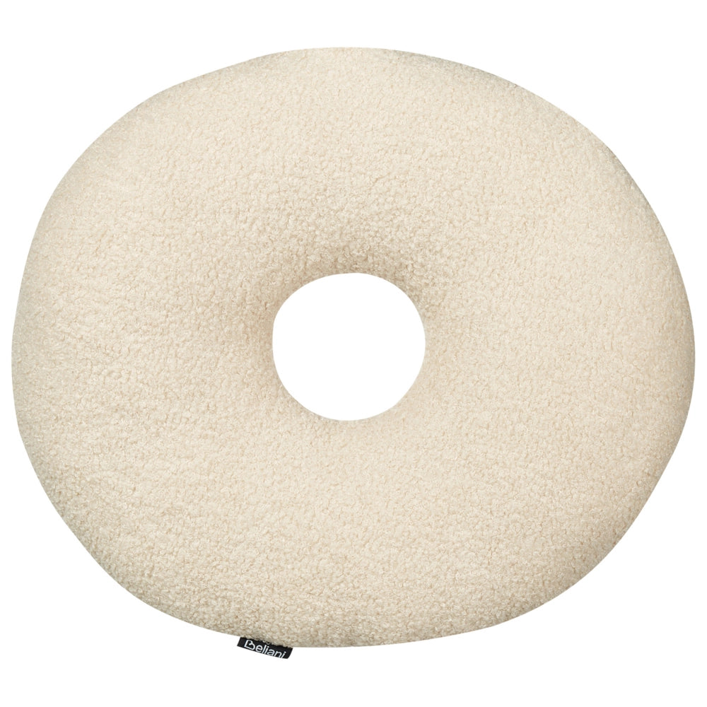 Set di 2 cuscini in tessuto decorazione tessile beige a forma delle lettere XO divano soggiorno camera da letto