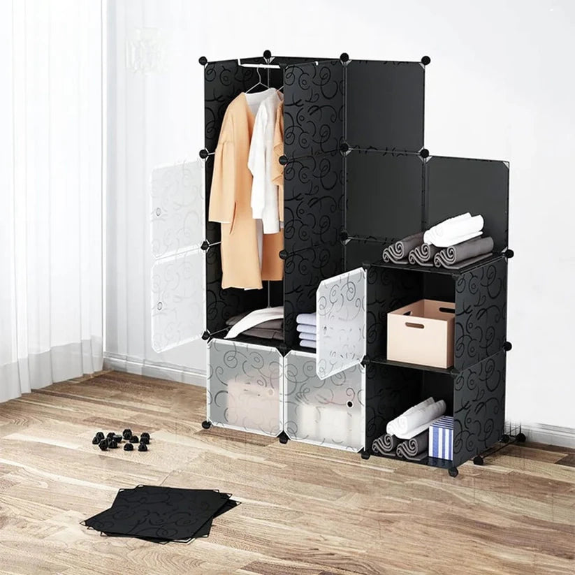 Armadietto 12 Cassetti Modulabile e Compatto Stile Box