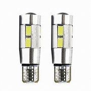 Trade Shop - Lampadine Di Posizione T10 Maxtech T-105630 12v 10led Ultra Luminose Canbus 6000k -