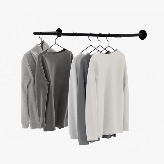 Maniglione Industriale Design Loft - maniglione - 1 pezzo - nero - acciaio