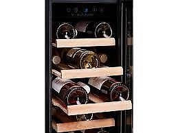 Dunavox DAUF-19.58SS Cantinetta vino Incasso 19 bottiglie Porta in vetro controllo Umidita'