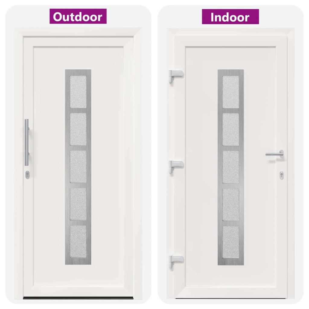 Porta Frontale Bianco 88 x 200 cm PVC 3445671