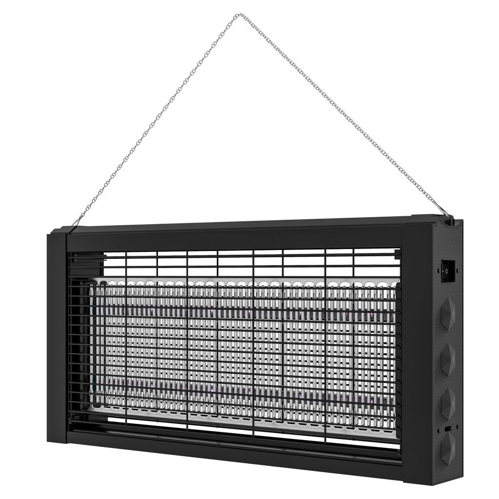 Lampada Antizanzare LED per Interni ¨C zephmum ¨C Nero 49x6x25 cm