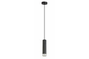 Lampada a sospensione industriale nera Ina E27 40W Reality