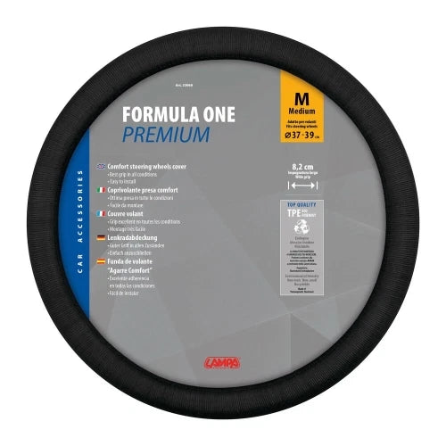 Formula One, coprivolante in poliestere - M - Ø 37/39 cm