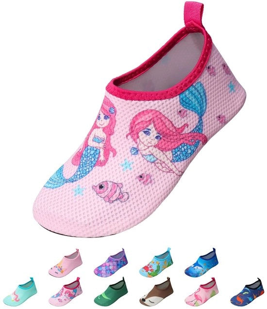 Zoccoli per Bambini - Antiscivolo - Bambini - Scarpe da Spiaggia - Scarpe da Piscina - Leggeri - Tessuto Respirante - Scarpe da Nuoto
