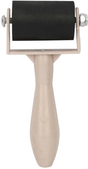 Strumento per applicazione vernici - Pala in gomma - Manico antiscivolo - Dimensioni 11 cm x 3,5 cm