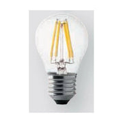 lampadina 4w wire led sfera piccola trasparente old style attacco grande e27  luce calda 3000k