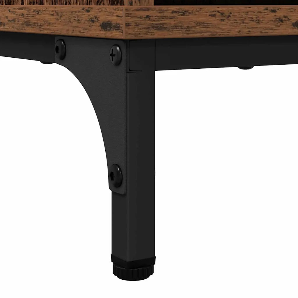 Credenza | Madia | Buffet da pranzo | Armadio da pranzo Legno vecchio 89,5 x 33 x 82 cm Legno multistrato
