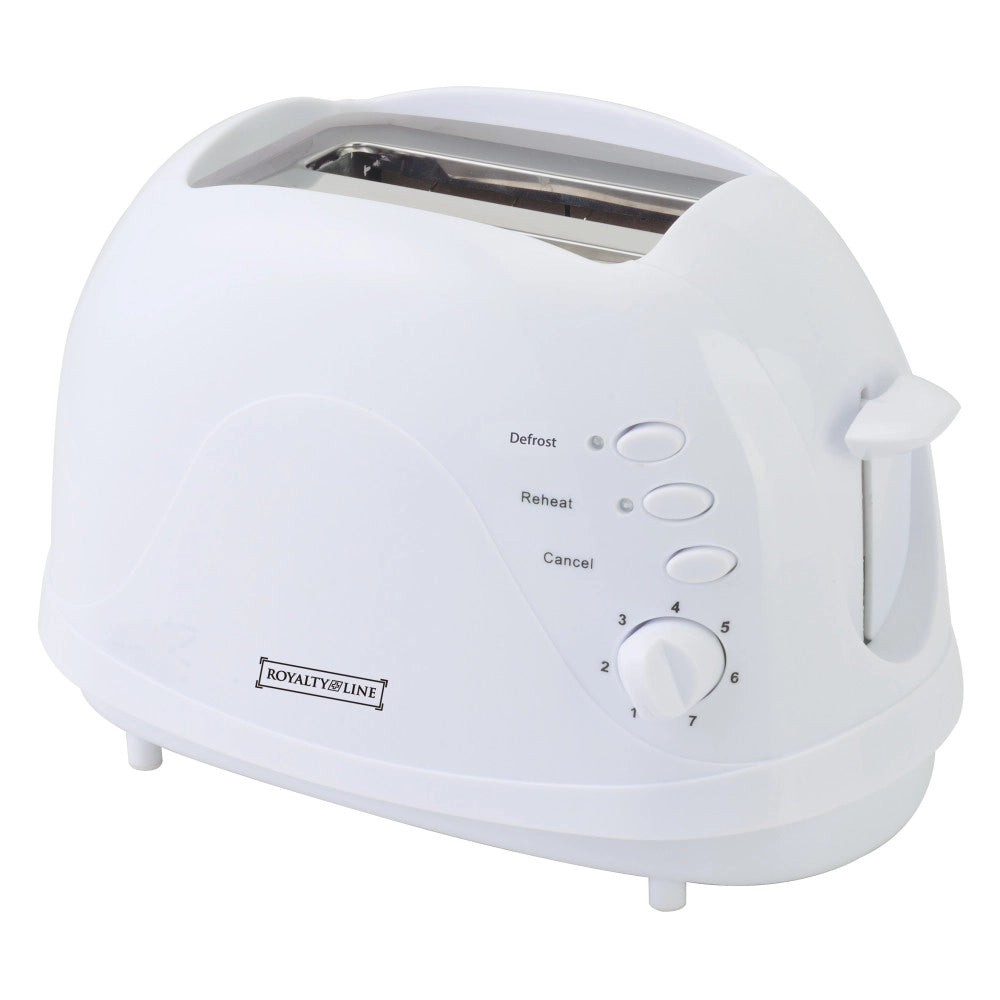 Trade Shop - Tostapane Per 2 Fette 700 W 7 Livelli Funzione Scongelamento Toast Bianco -