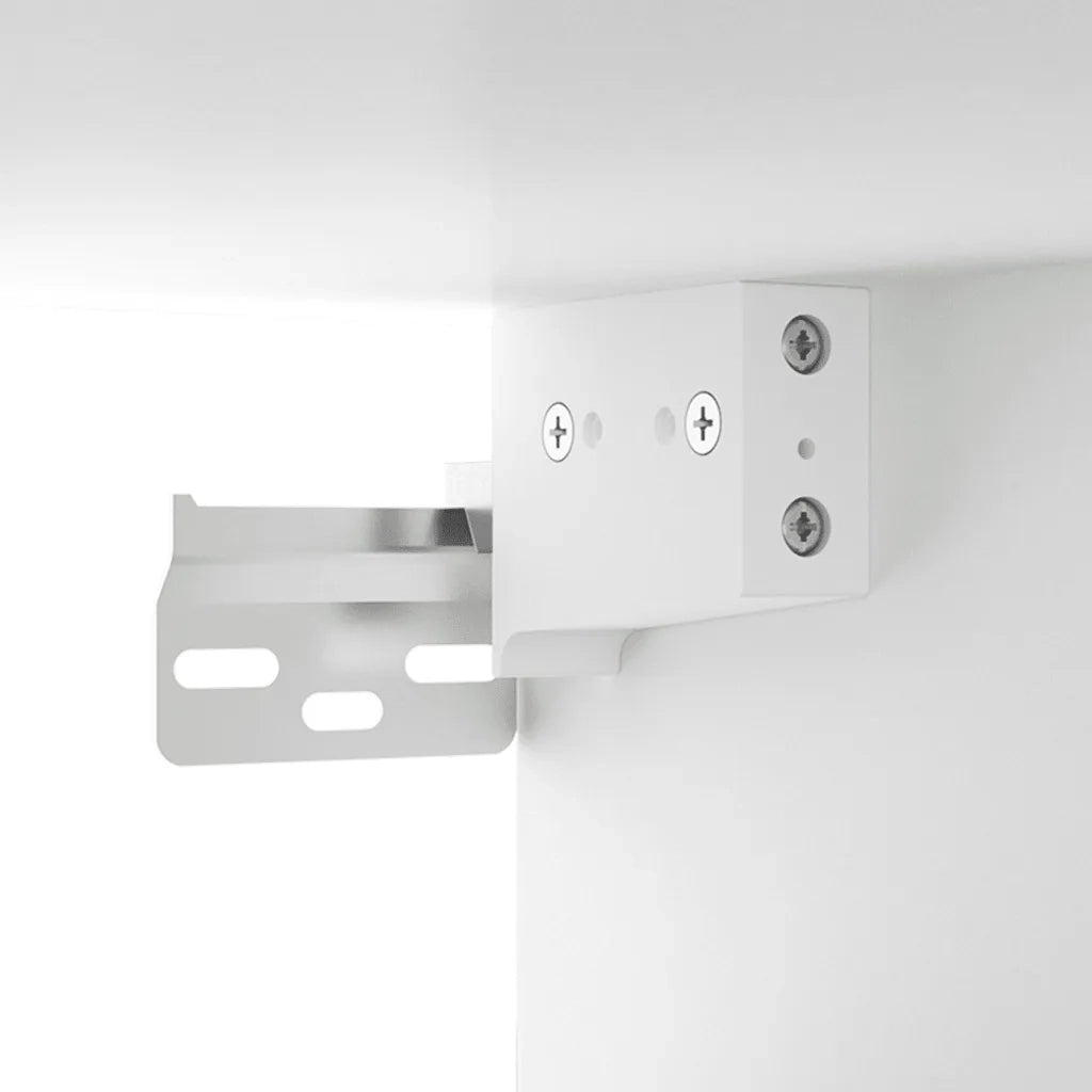 Armadietto a Muro | Mobili Parete 2 pz Bianco 60x36,5x35 cm Legno Multistrato