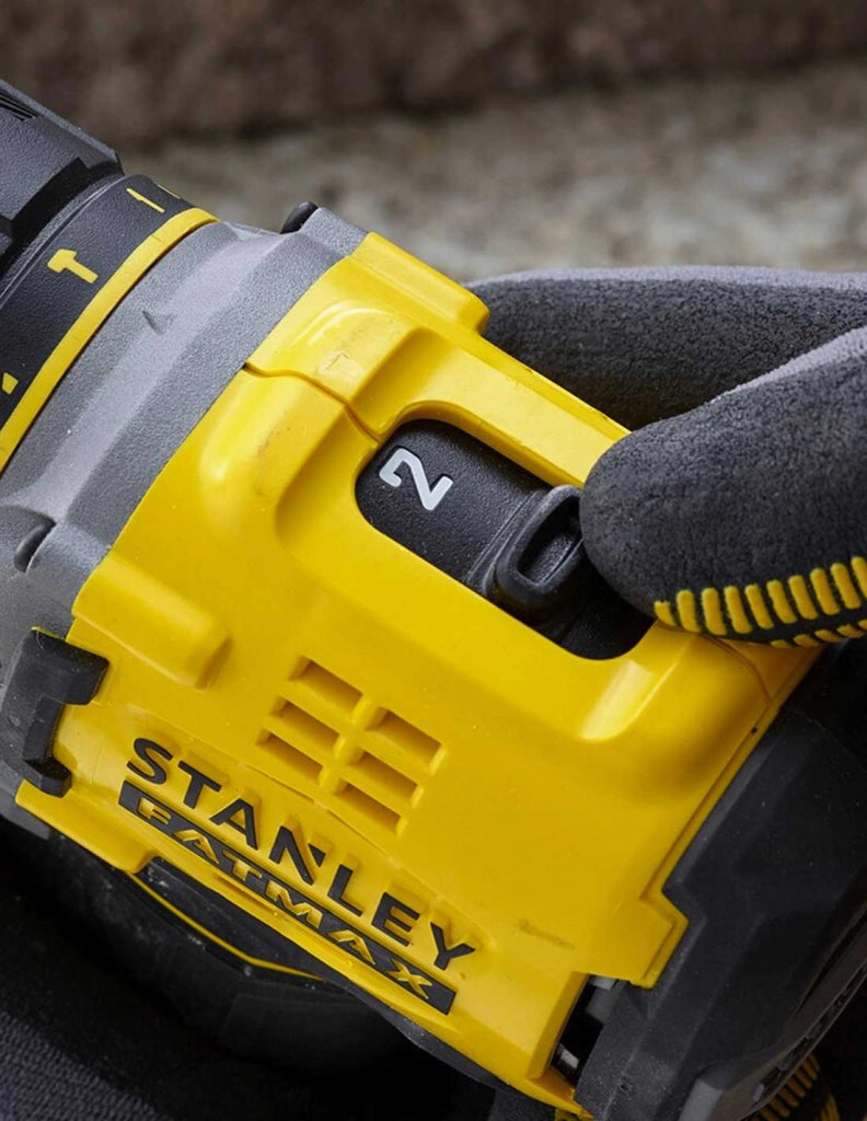 Trapano a Percussione STANLEY FatMax SFMCD721M2K (2 x 4,0 Ah + Caricabatteria + Valigetta)