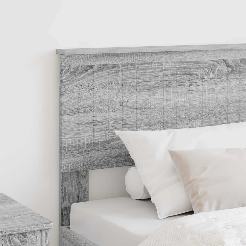 Testiera | Testata Grigio Sonoma Legno multistrato