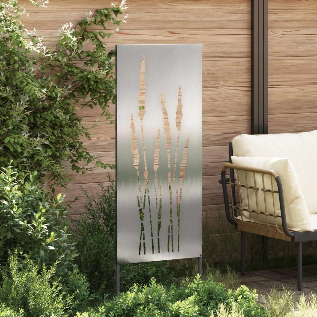 Schermo per privacy in giardino Floreale Argento 50 x 140 cm 876312