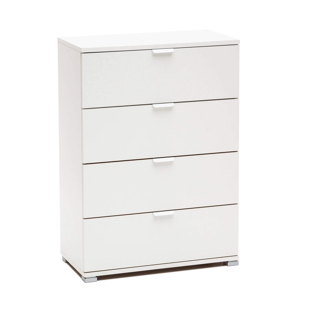 Cassettiera 4 cassetti in Legno Composito cm 60x38x85 - SCOTTIE