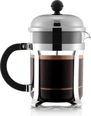 Caffettiera a stoviglie 17 oz - finitura cromata 0.5L - macchina da caffè di lusso.