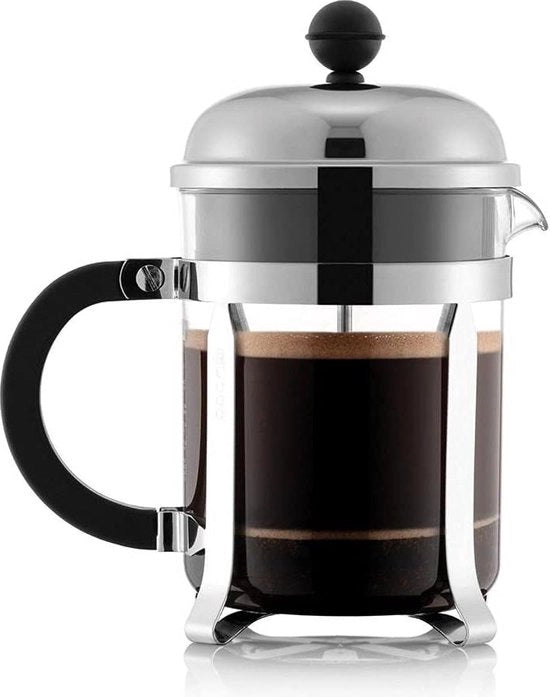 Caffettiera a stoviglie 17 oz - finitura cromata 0.5L - macchina da caffè di lusso.