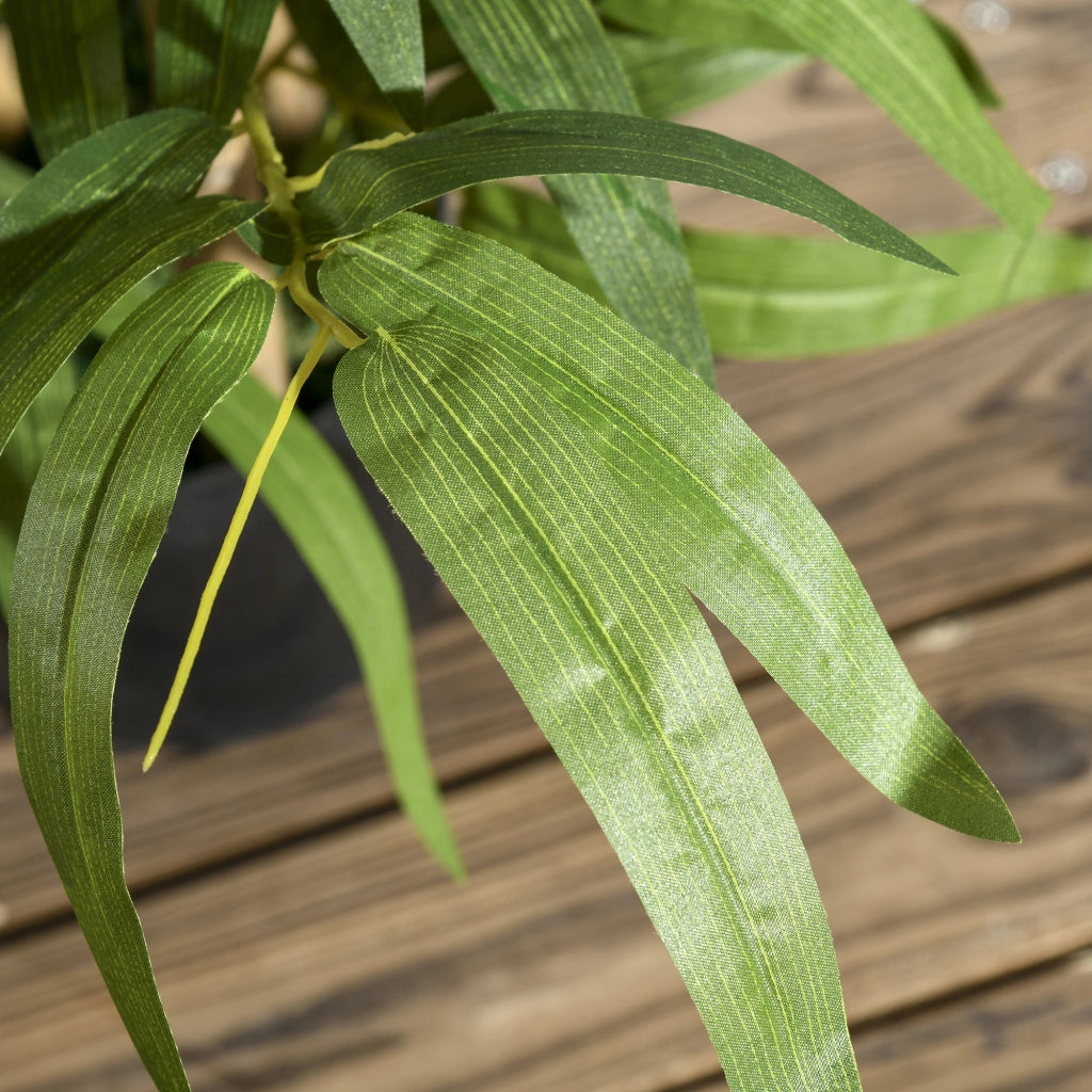 Pianta artificiale bamb¨´ ¨C Minimal ¨C 60 cm verde effetto legno