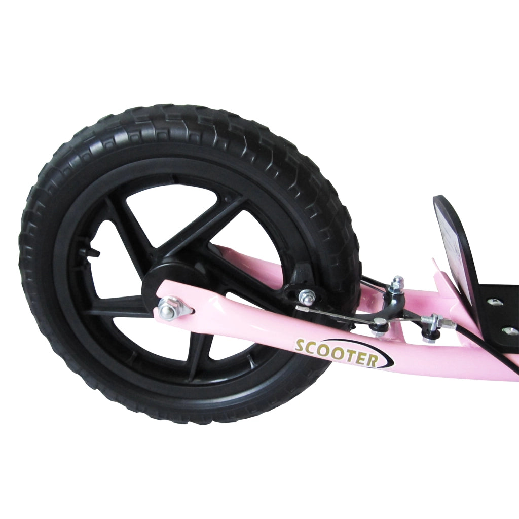Patinete per Bambini 5-12 Anni ¨C Minimal ¨C Rosa 120x52x80-88 cm