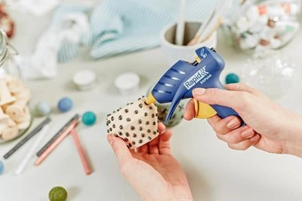 Rapid EG Point Pistola per colla a caldo Blu, Giallo