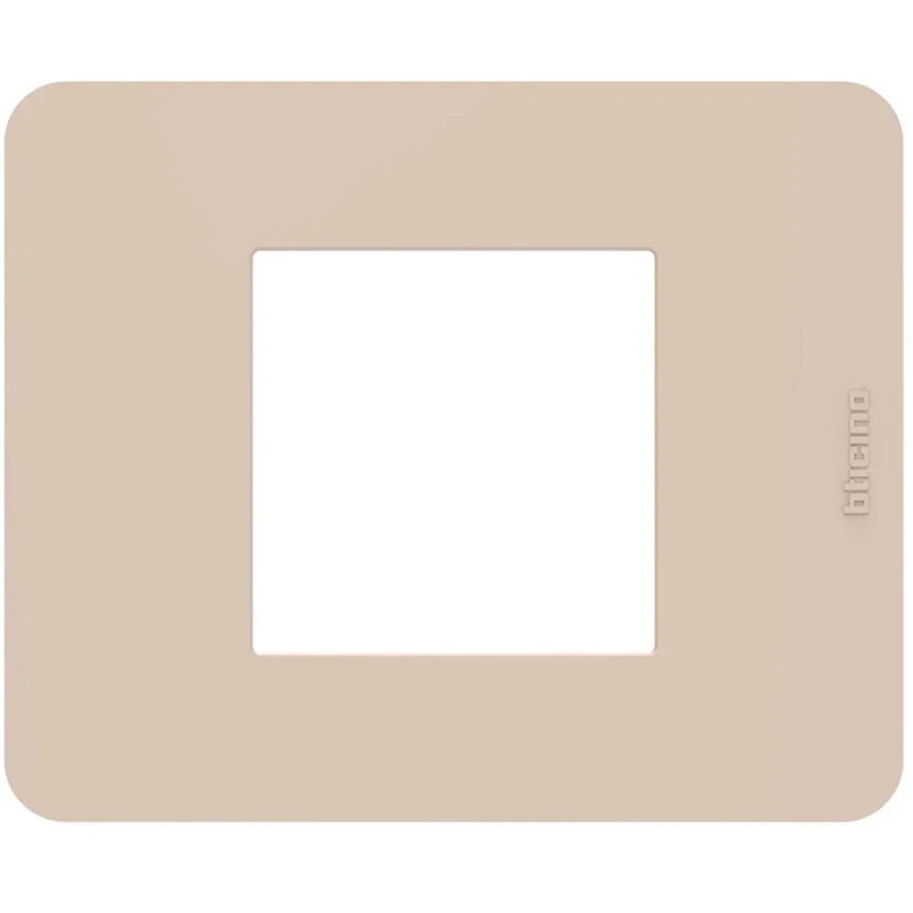 Placca Bticino MatixGO Tones 2 moduli ritual JA4802TR