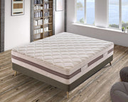 Materasso Piazza e Mezza 140x190 in waterfoam ortopedico - alta densità -13 zone di comfort - Rigidità H4